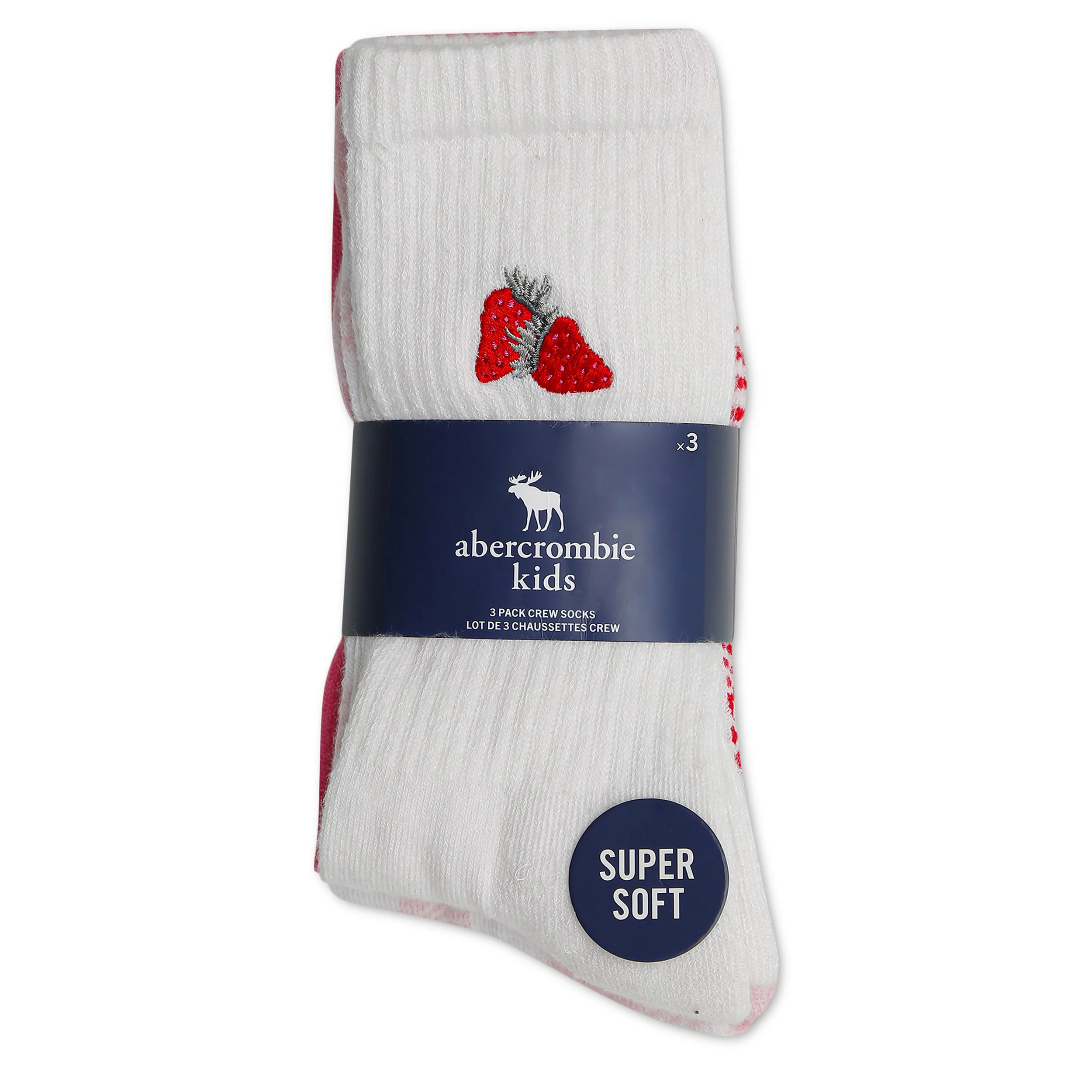 3 Pack Fashion Crew Sock (10C-3Y) - Image 3
