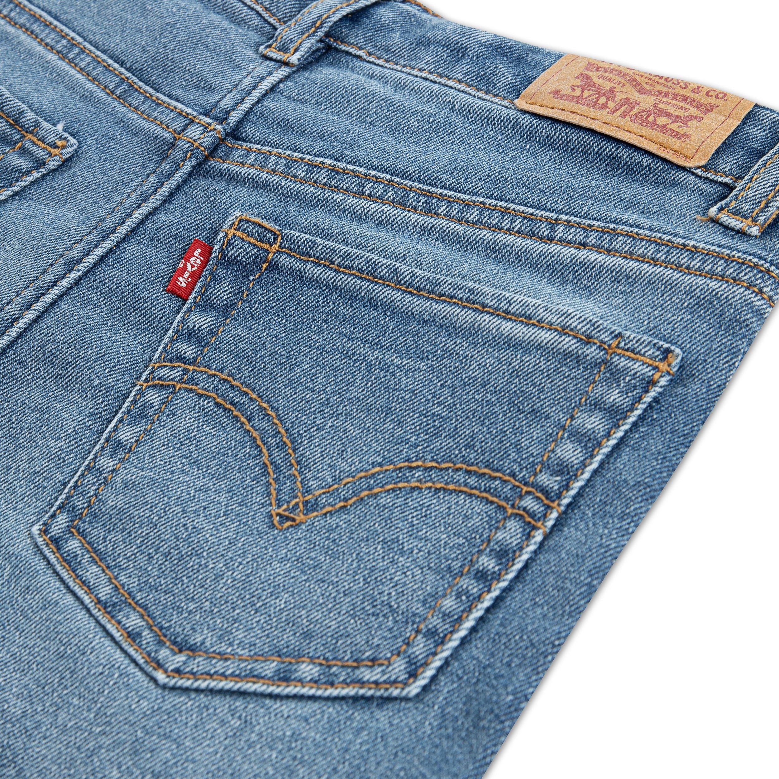 726 Tonal Denim Flare Leg Jean (Big Kid) - Image 3