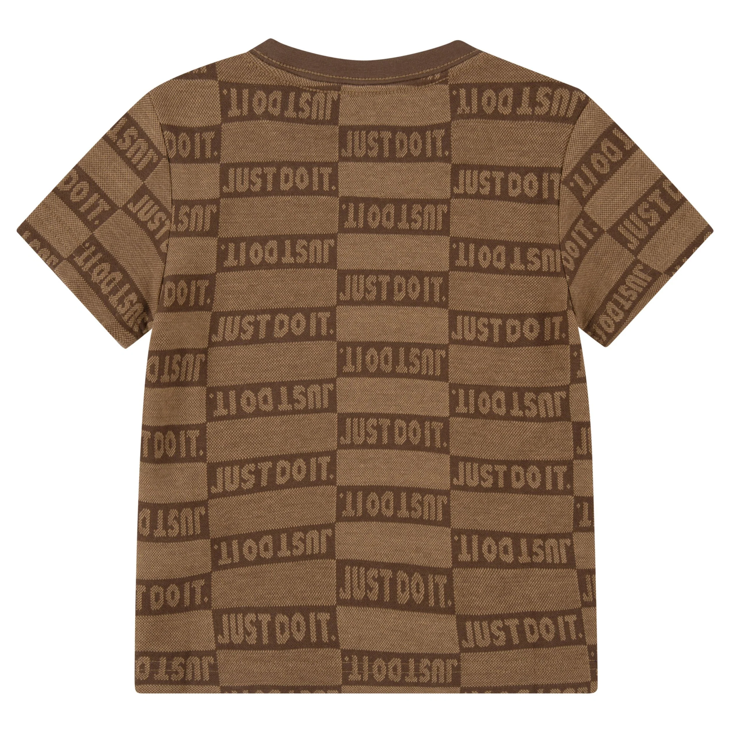 Allover Jacquard Just Do It Tee (Toddler) - Image 2