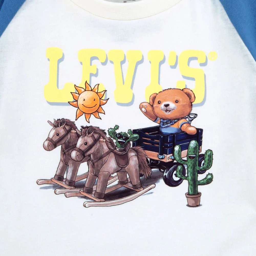 Bear Raglan & Short Set (Toddler) - Image 6