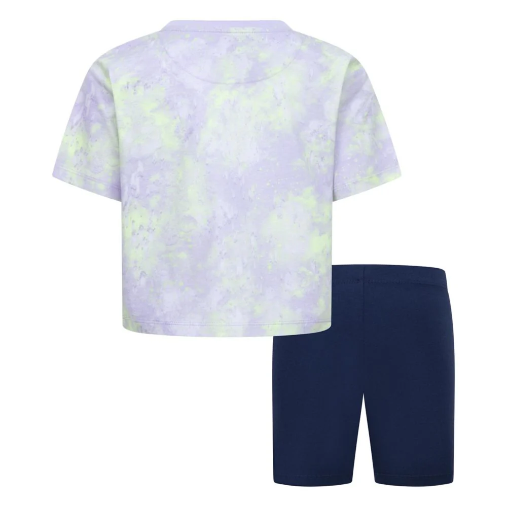 Boxy Tee & Bike Short (Little Kid) - Image 2