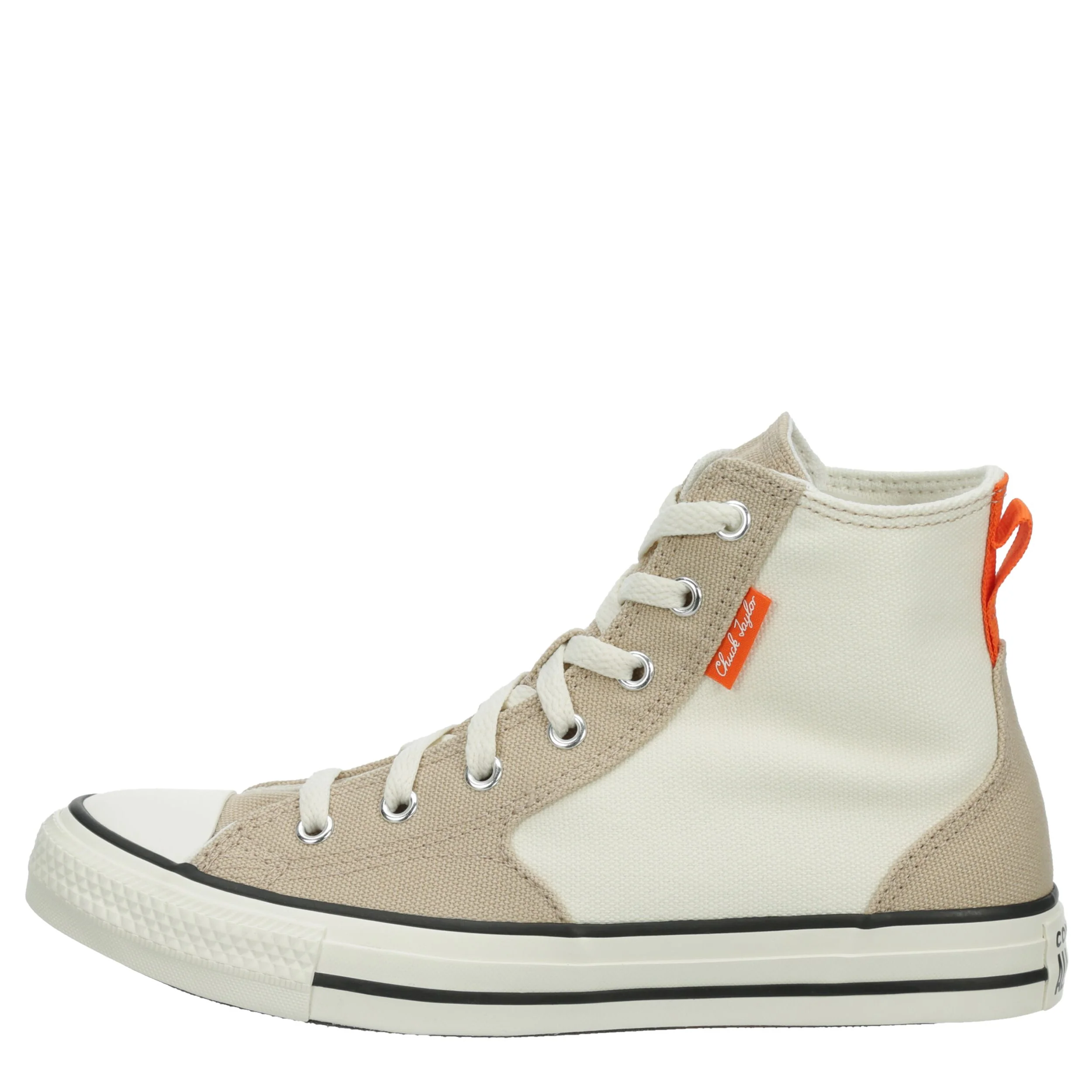 Chuck Taylor All Star Hi Canvas Overlay (Big Kid) - Image 2