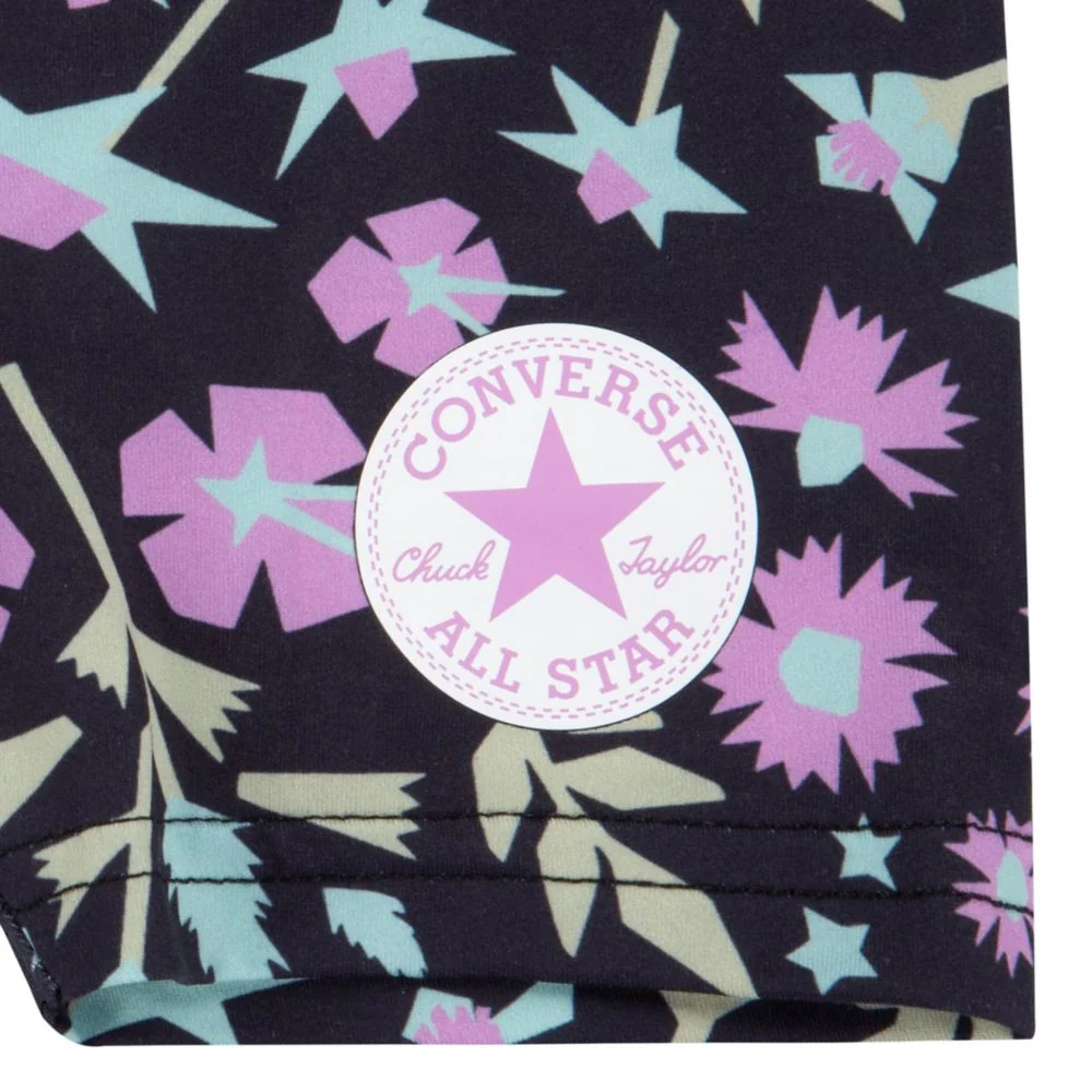 Converse Elongated Tee & Biker Set (Toddler) - Image 4