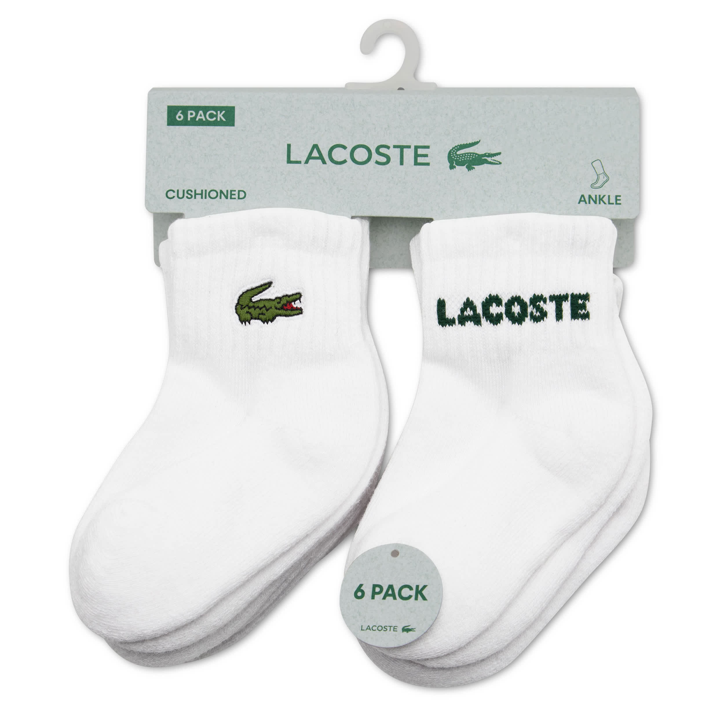 Croc Quarter Sock 6-Pack (12M-24M) - Image 3