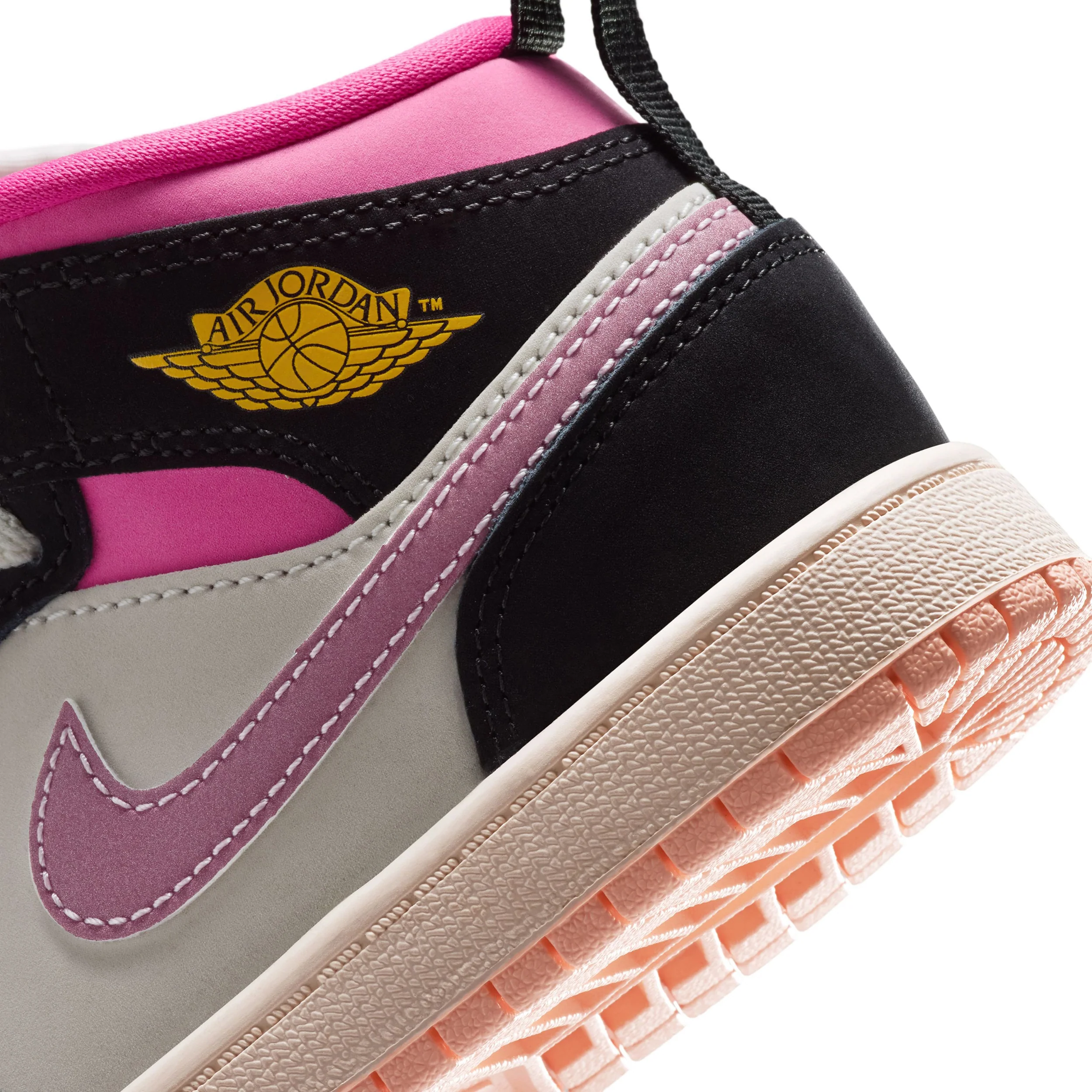 Jordan 1 Mid (Little Kid) - Image 8