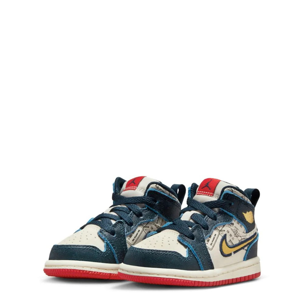 Jordan 1 Mid Se (Toddler) - Image 2