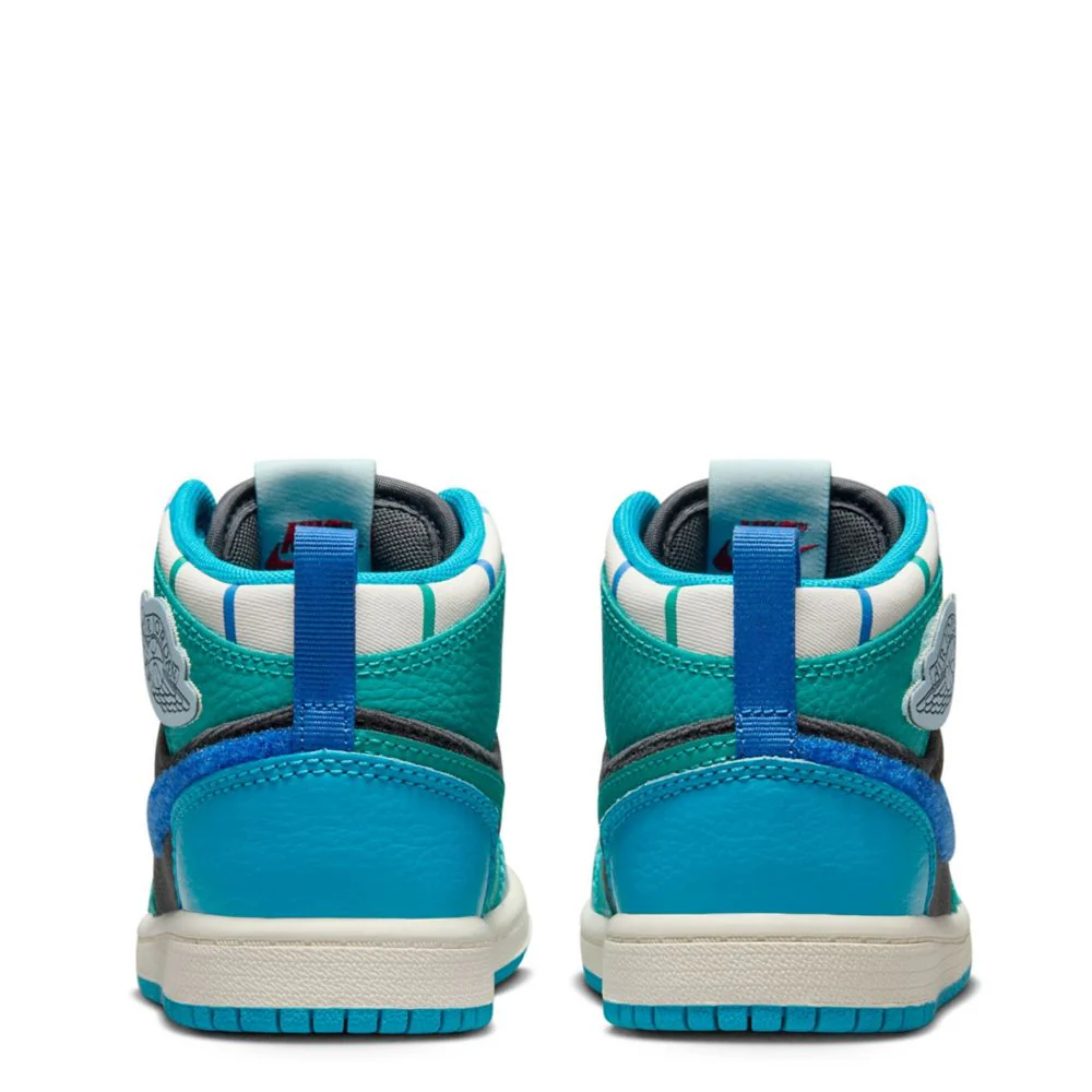 Jordan 1 Mid Ss (Little Kid) - Image 4