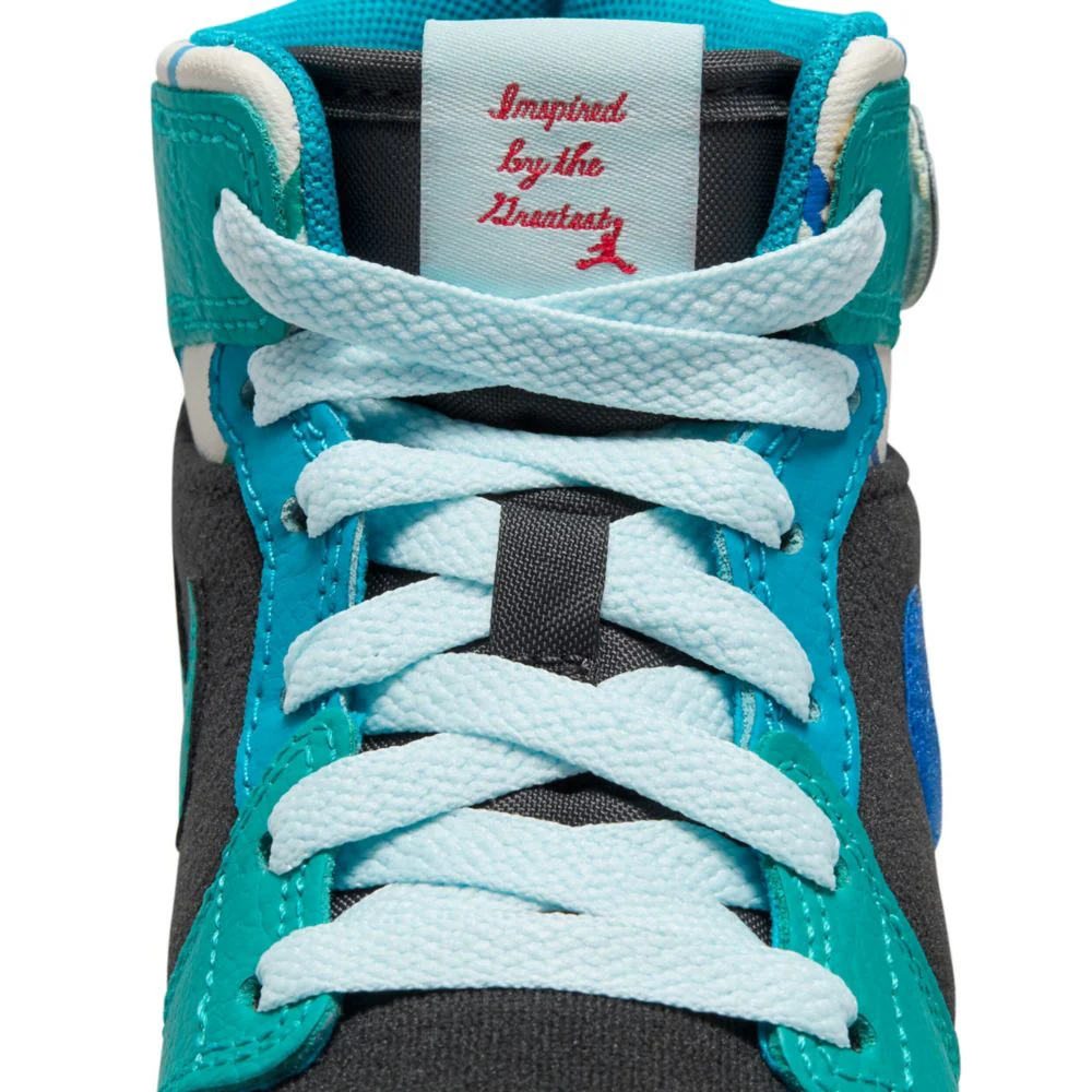 Jordan 1 Mid Ss (Little Kid) - Image 9