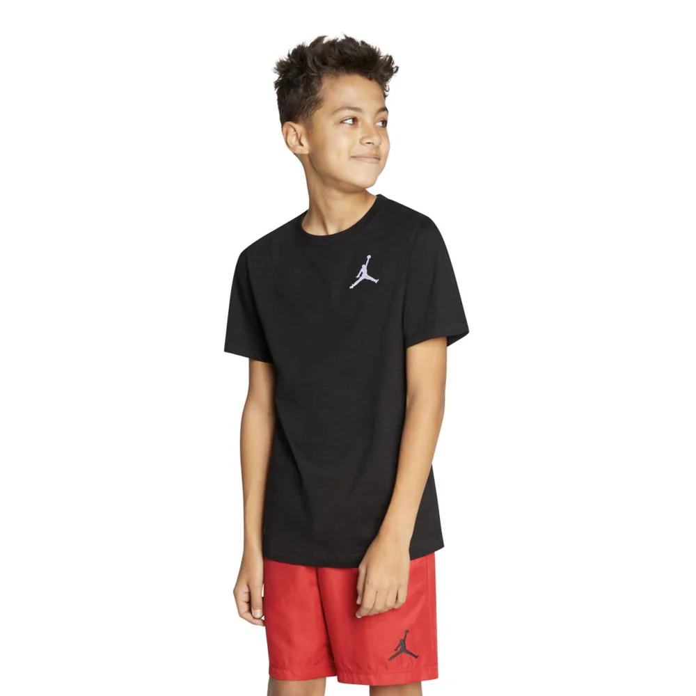 Jumpman Air Embroidered Tee (Big Kid) - Image 4