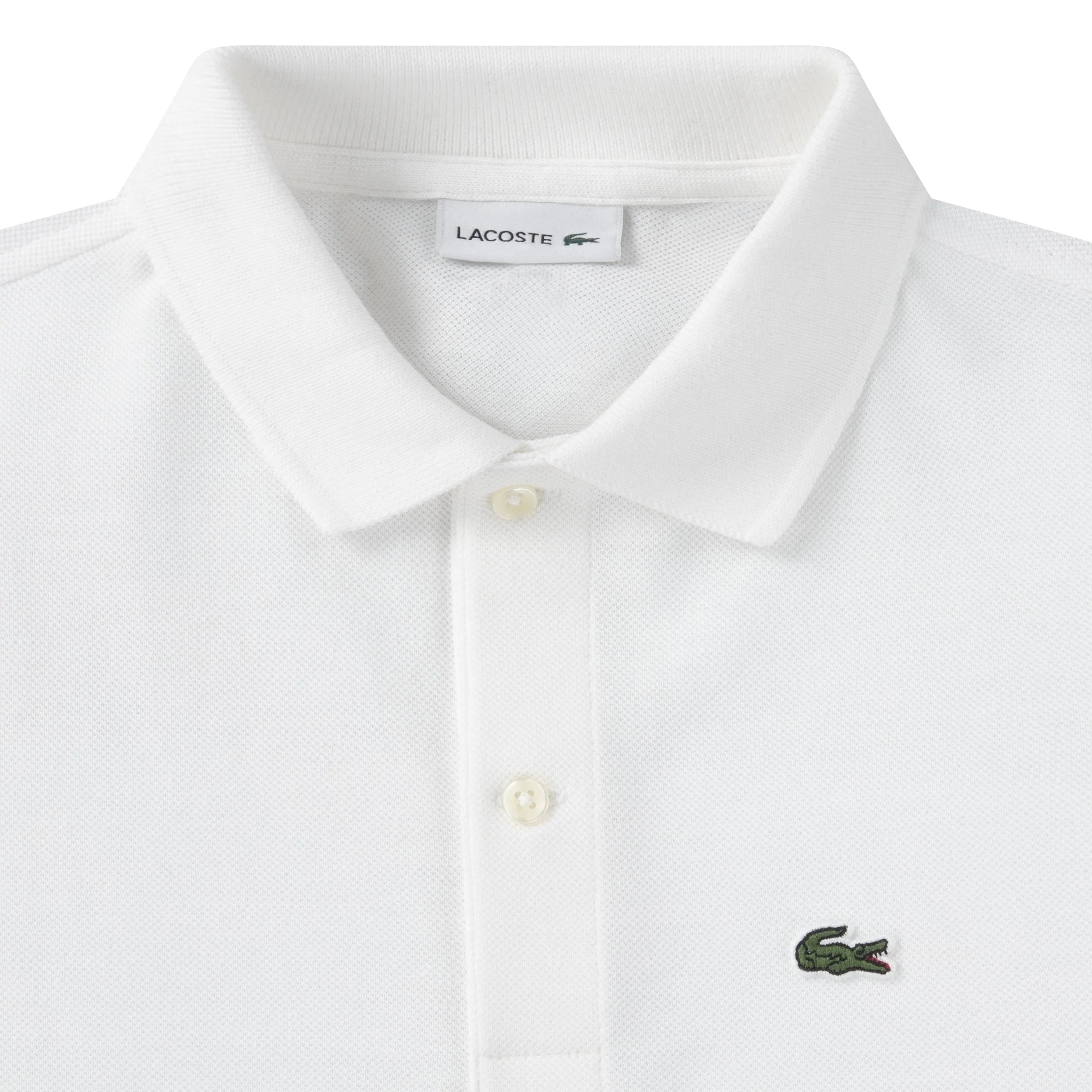 Petit Pique Long Sleeve Polo (Big Kid) - Image 7