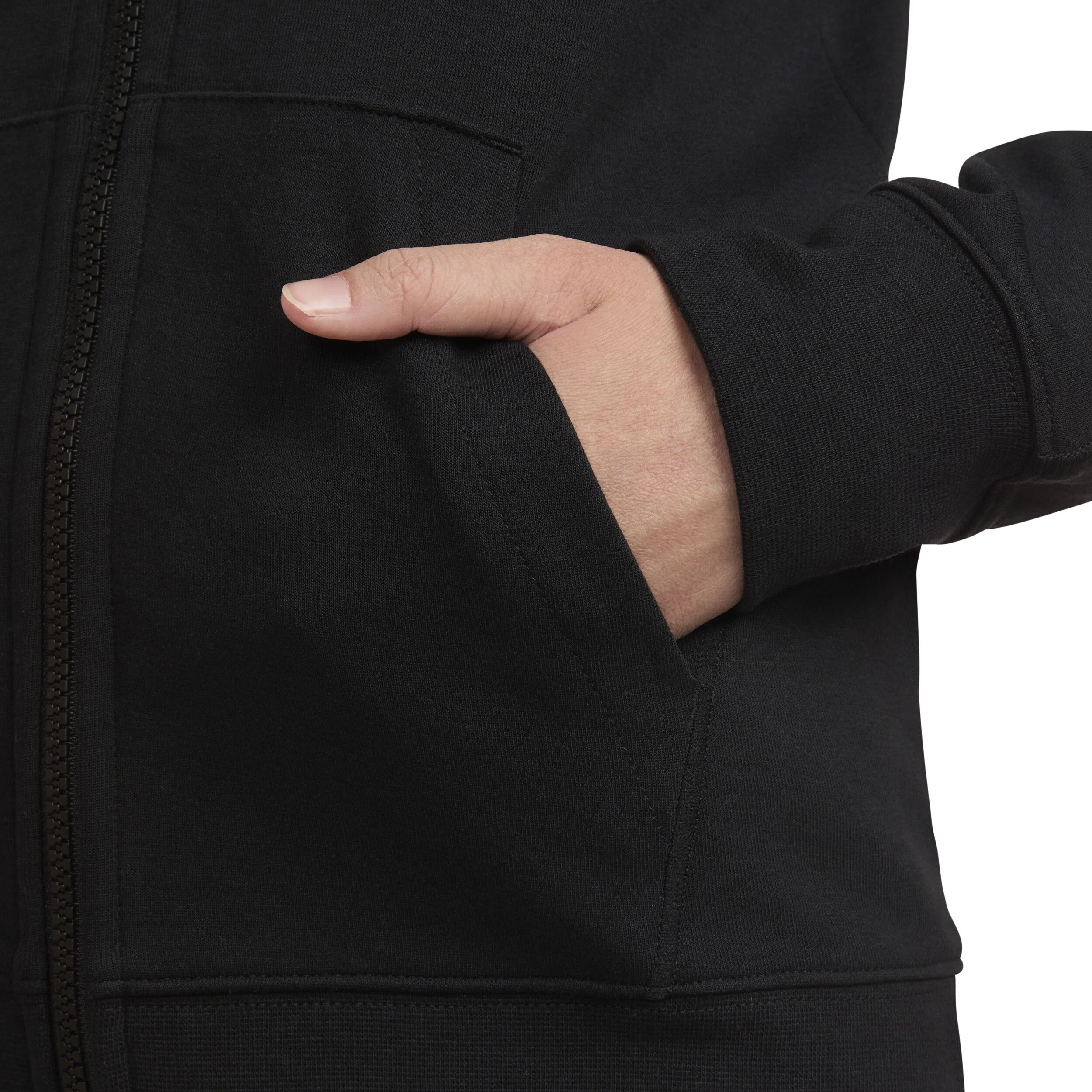 Sport Court Dri-Fit Full-Zip Hoodie (Big Kid) - Image 3