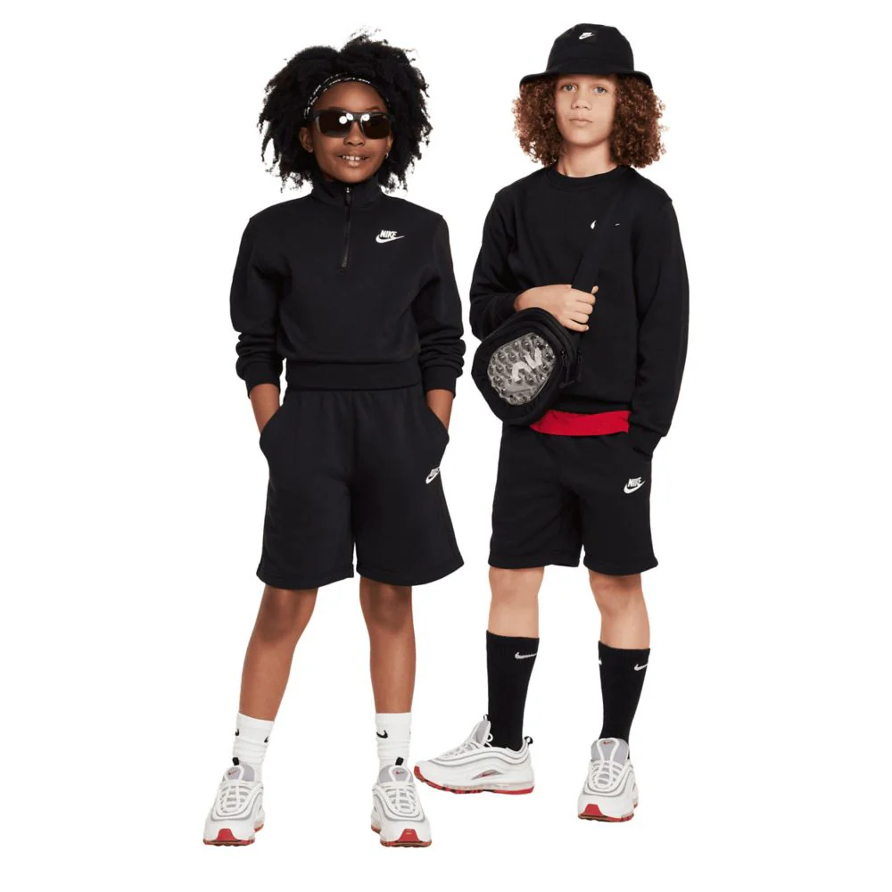 Sportswear Fleece French Terry Shorts (Big Kid) - Image 5