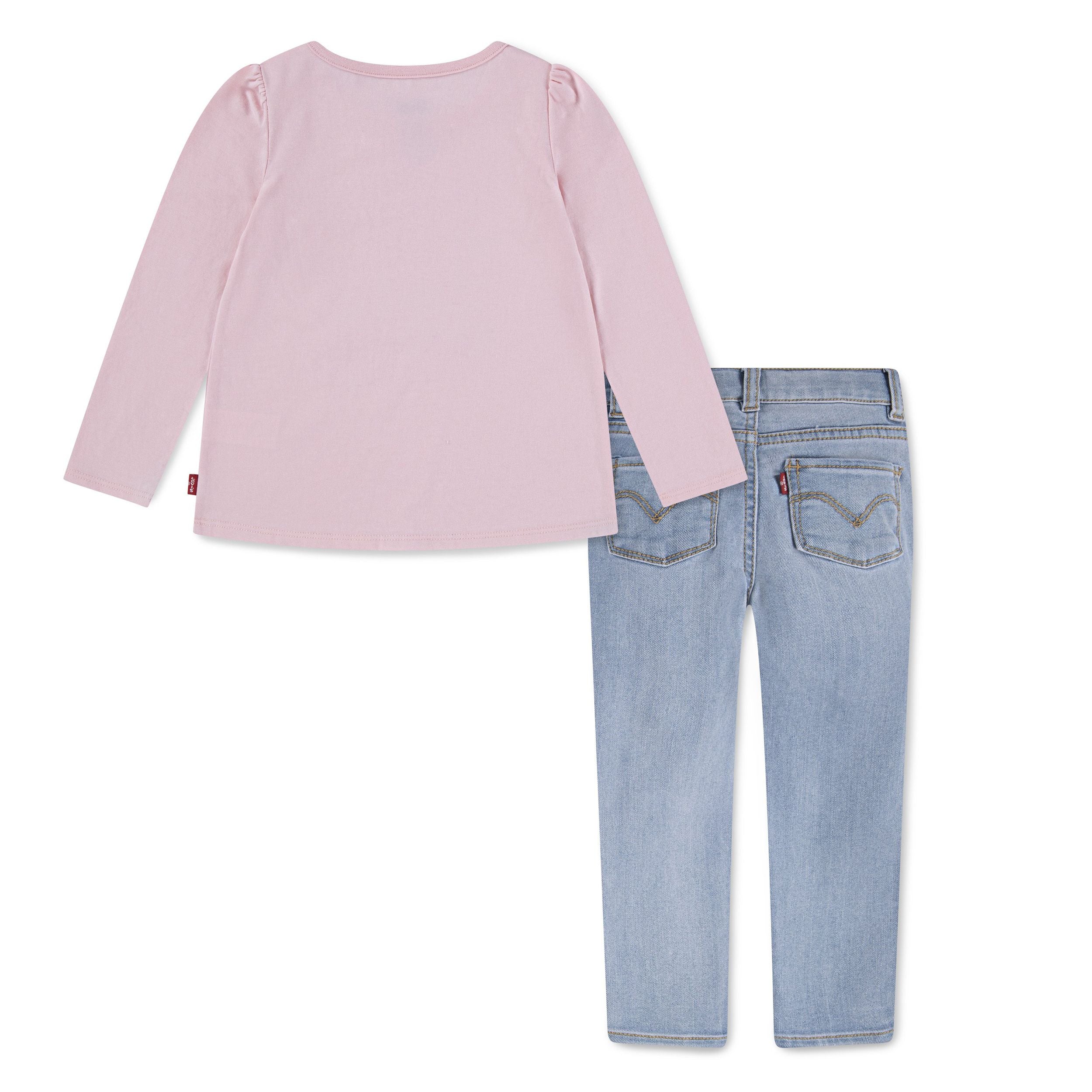 Tee & Star Knee Jean Set (Toddler) - Image 2