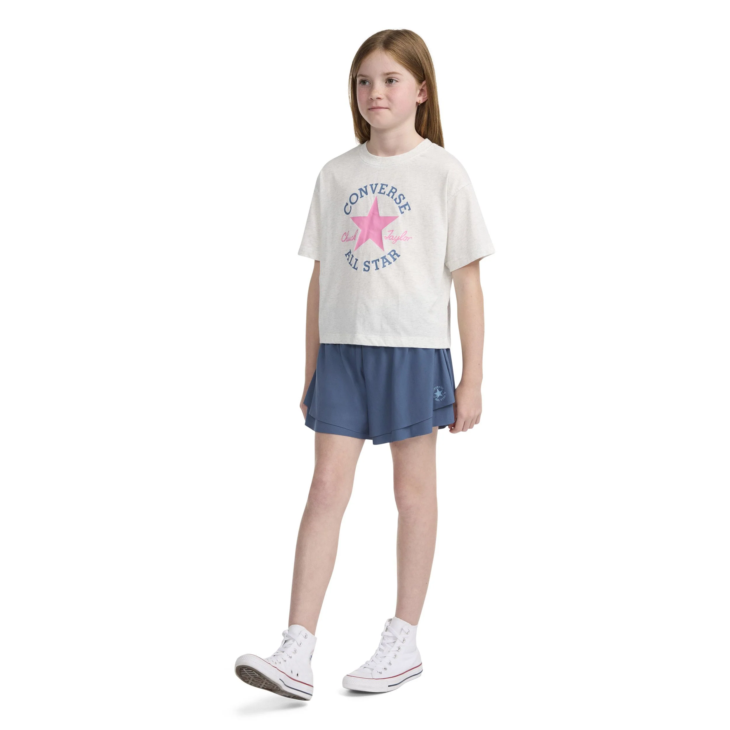 Tiered Flowy Shorts (Big Kid) - Image 4